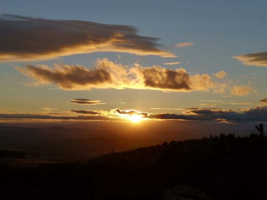 Lever de soleil au Suc de Sara Lever de soleil au Suc de Sara